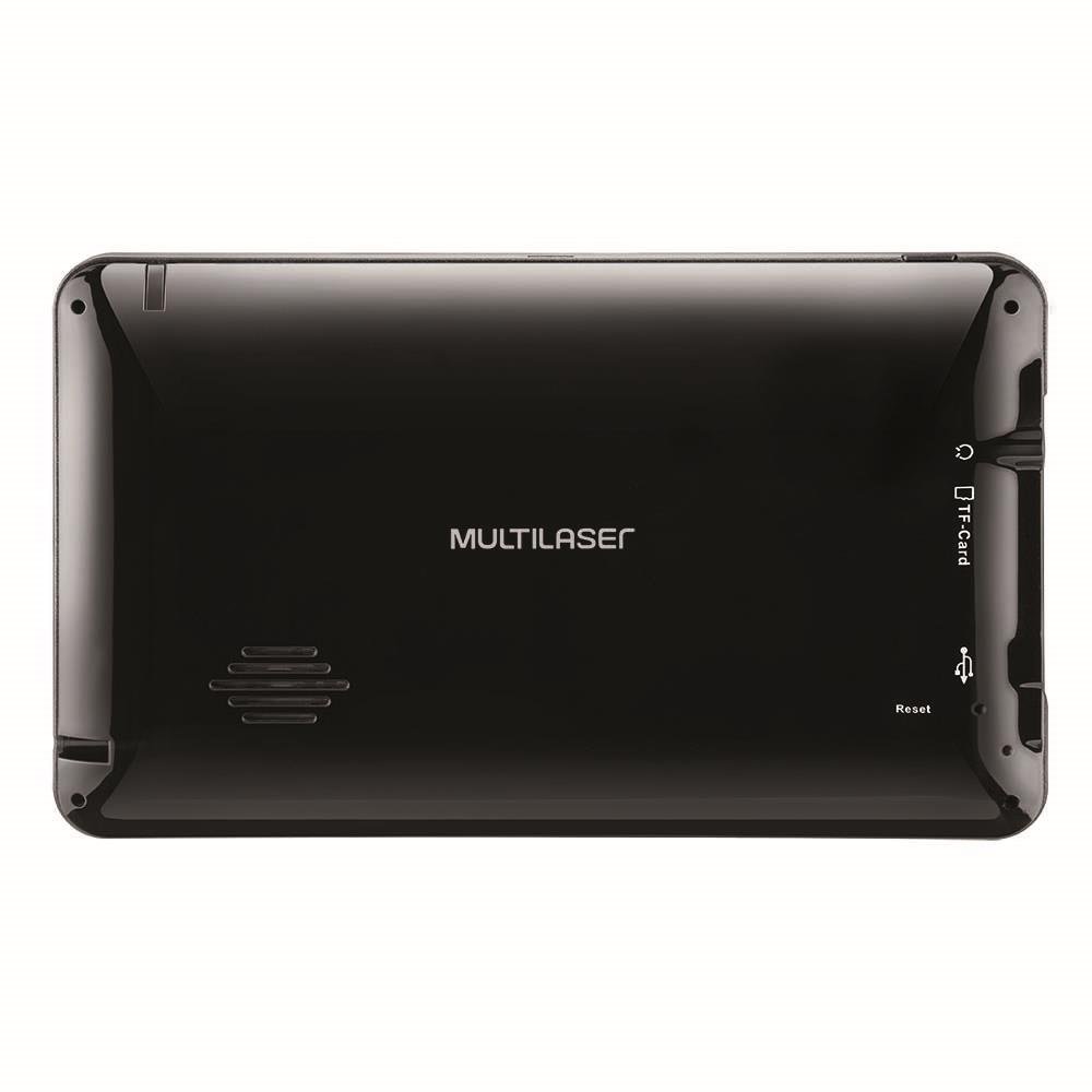 GPS LCD 7 Pol. Touch Tv Digital Rádio FM Tts E-Book Multilaser - GP038