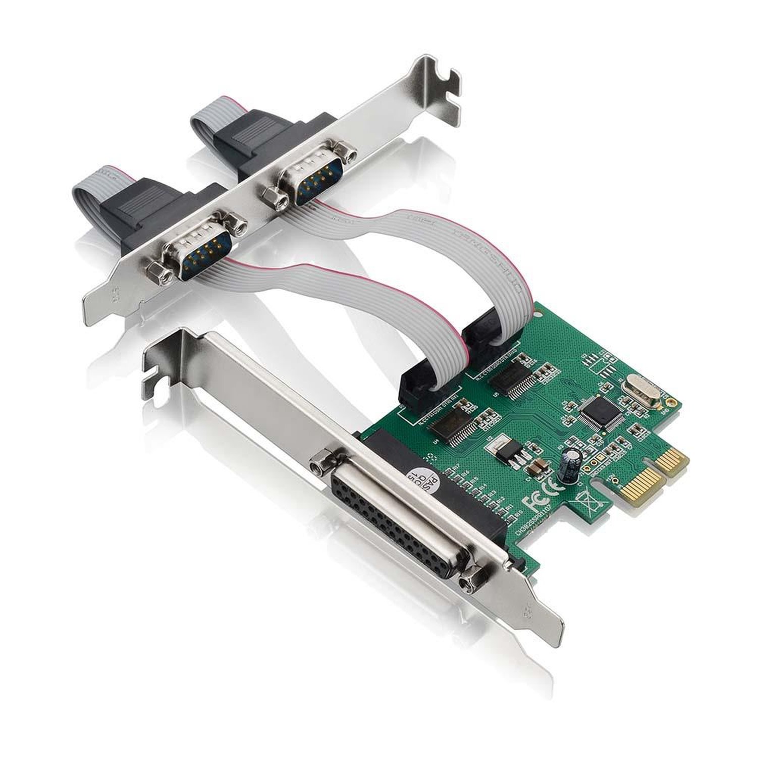 Placa PCI Multilaser Express com 2 Portas Seriais + 1 Porta Paralela de 2 Mbp - GA128