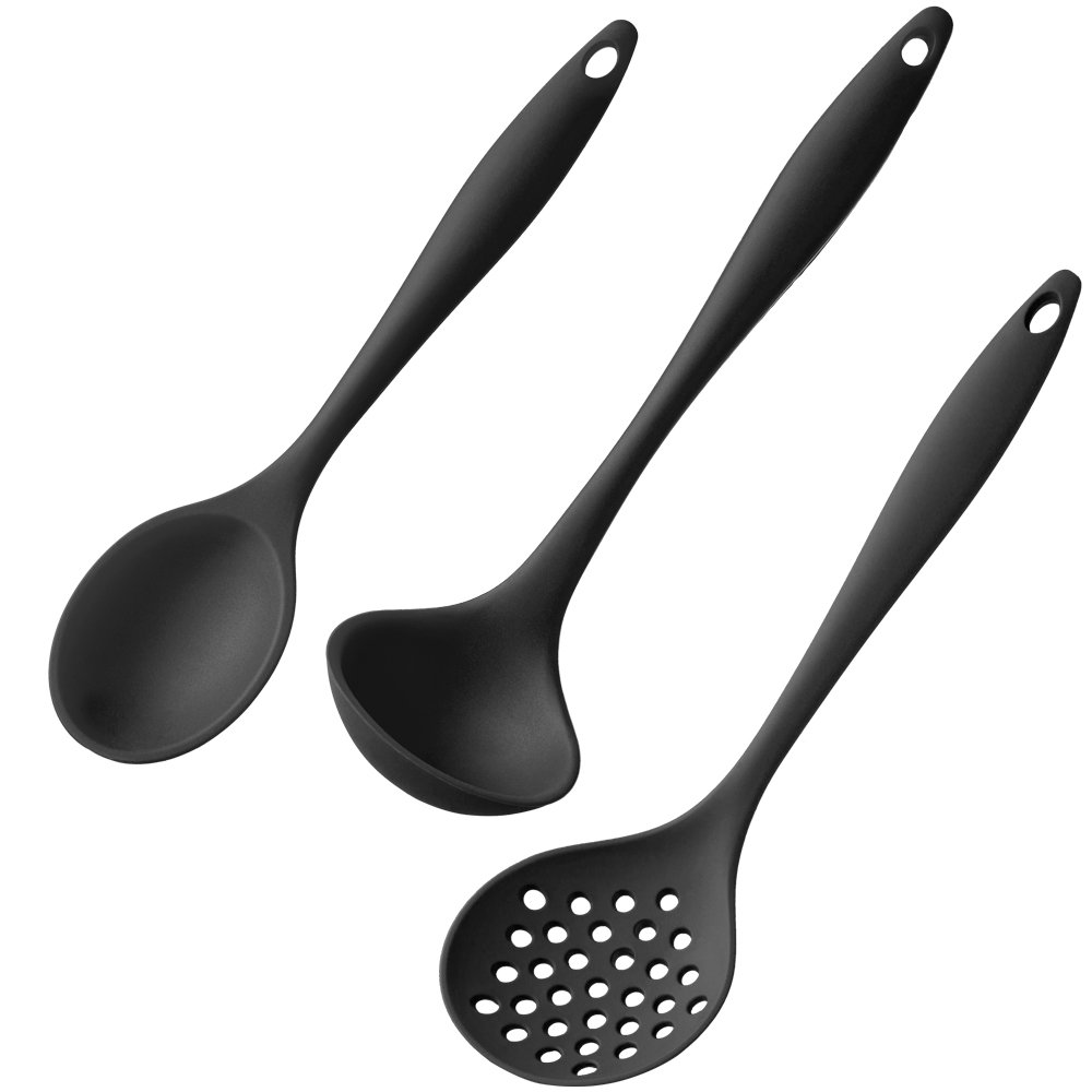 Kit Para Servir de Silicone Preto UP Home Multilaser - UD108