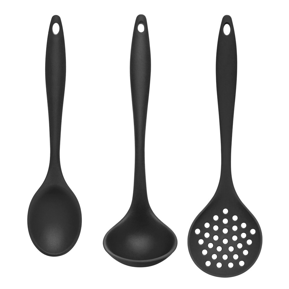 Kit Para Servir de Silicone Preto UP Home Multilaser - UD108