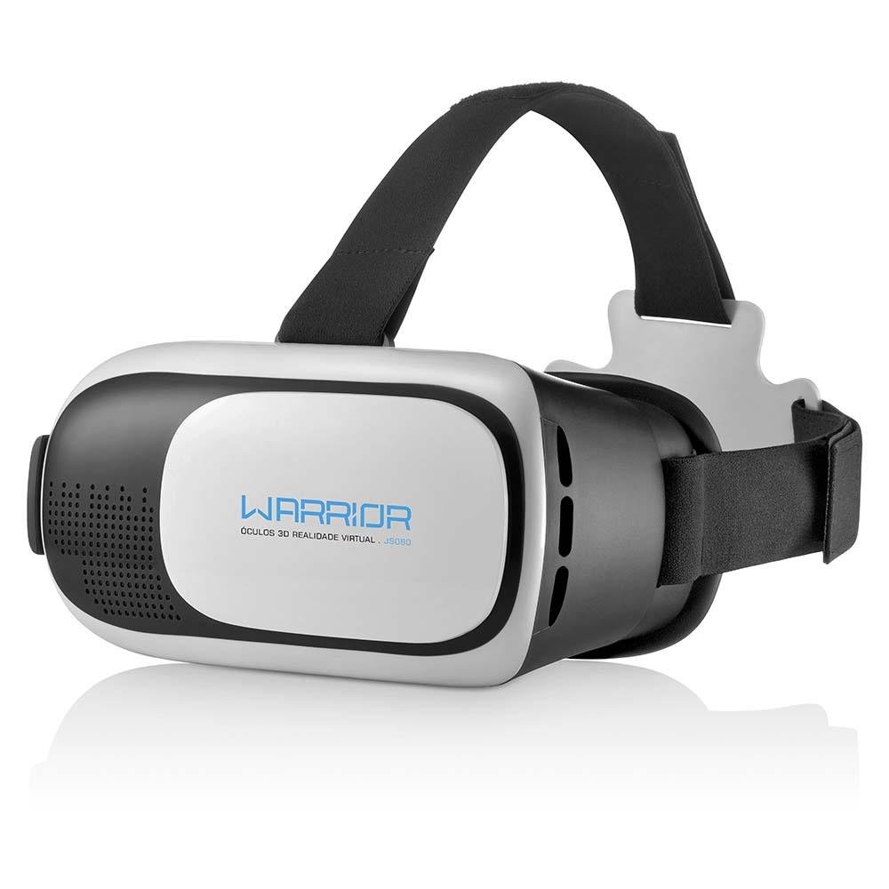 Óculos Realidade Virtual 3D Gamer Warrior - JS080