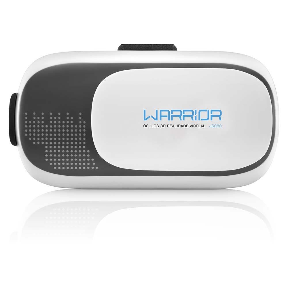 Óculos Realidade Virtual 3D Gamer Warrior - JS080