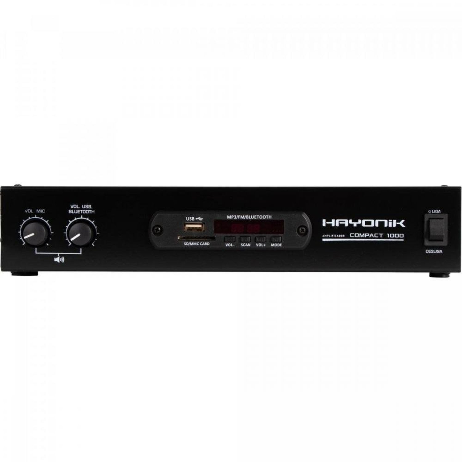 Amplificador Hayonik Compact 1000 80W Rms Com Bluetooth Un.Venda: Pc/1