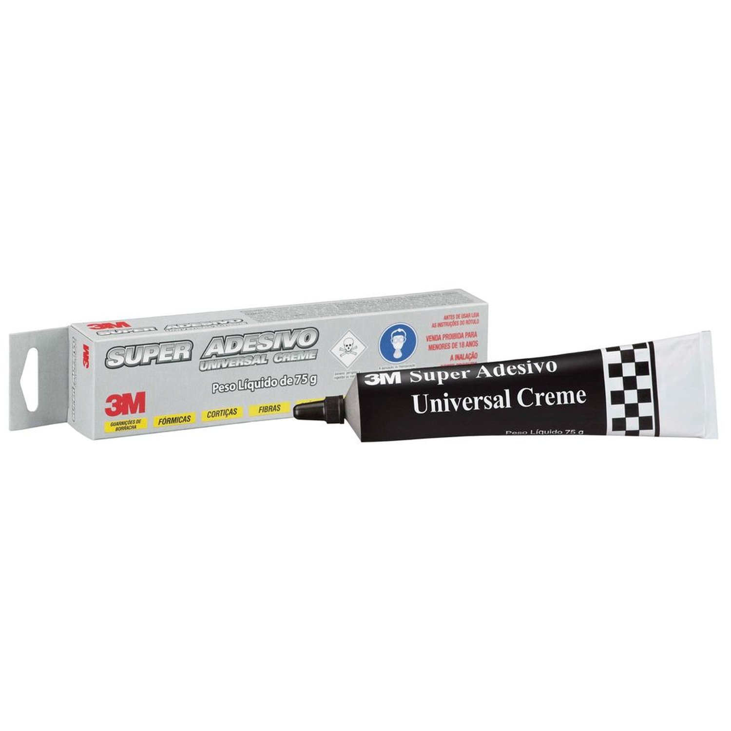 Adesivo Universal Creme 75g 3M