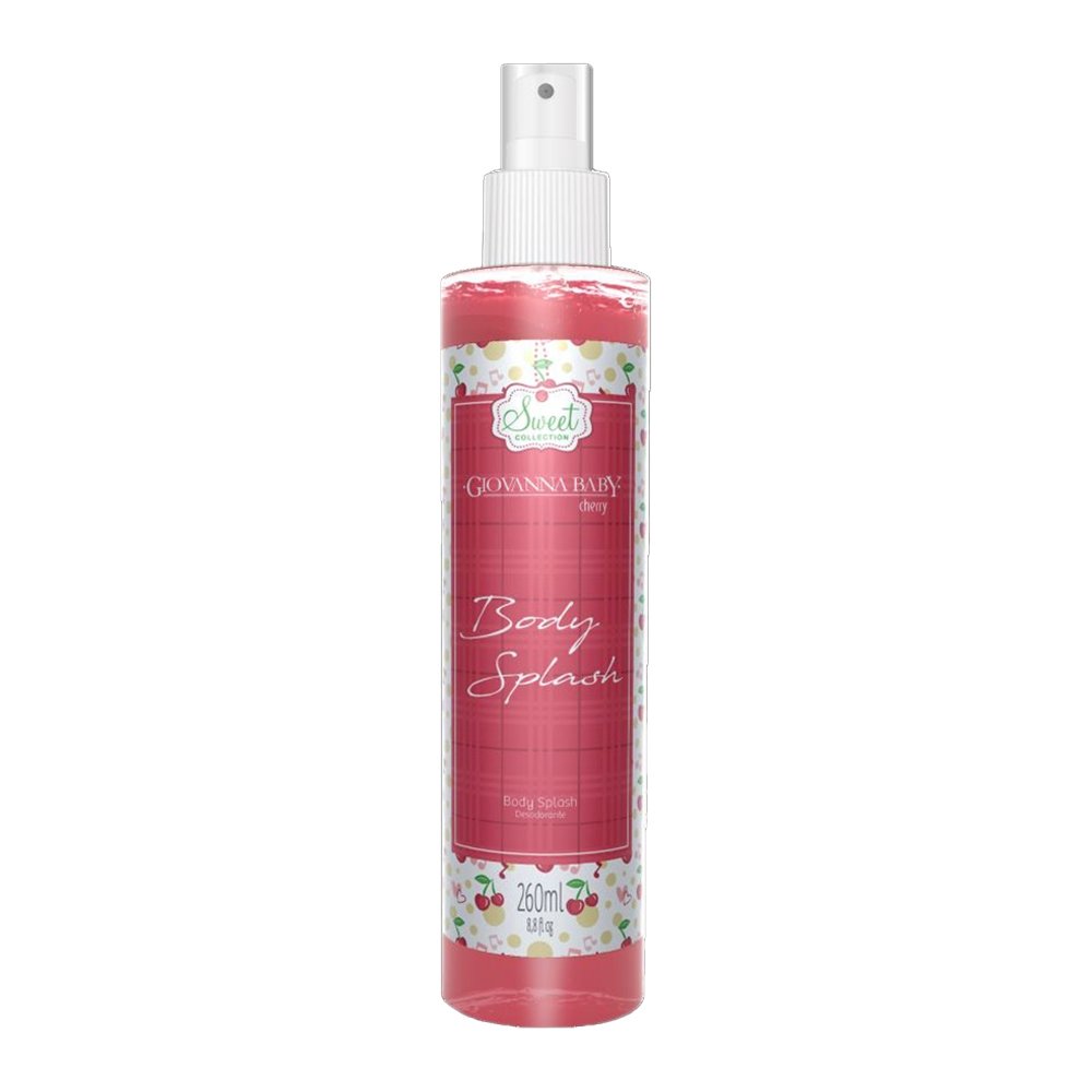 Desodorante Giovanna Baby Corporal Body Splash Cherry 260ml