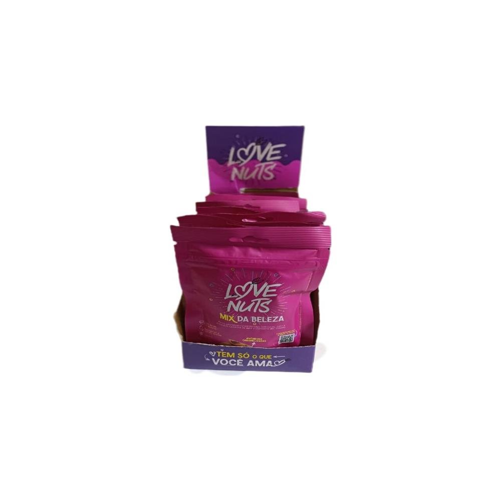 Mix da Beleza Caramelizado Love Nuts Pouche 06X07X40G