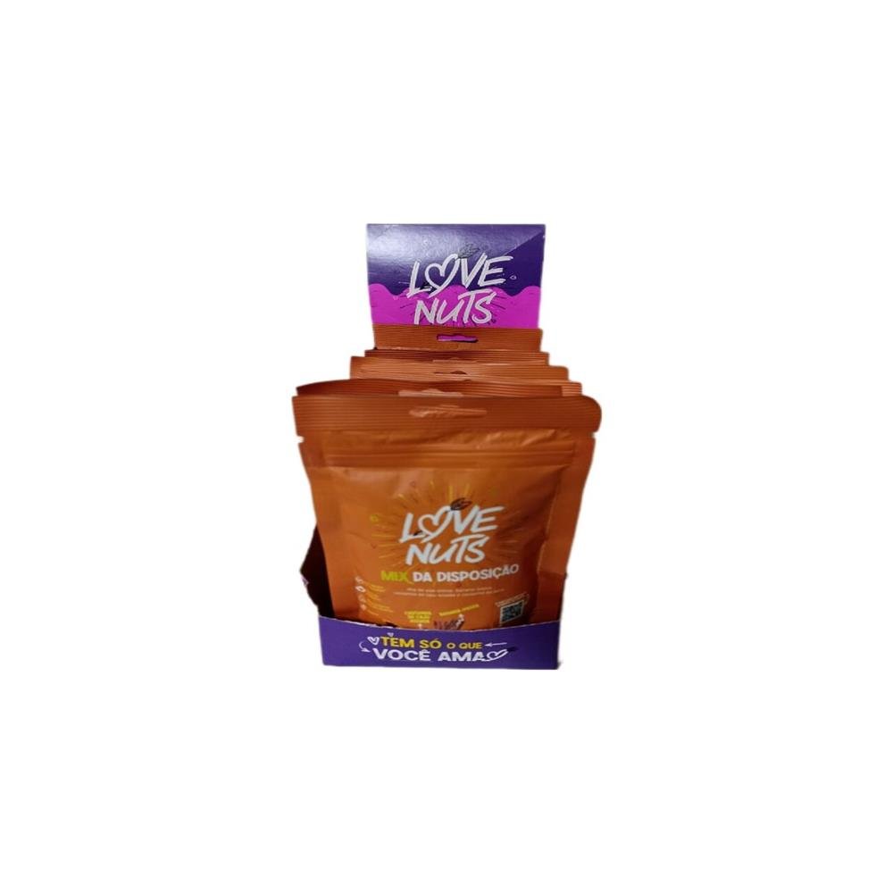 Mix da Disposição Love Nuts Pouche 06X07X40G