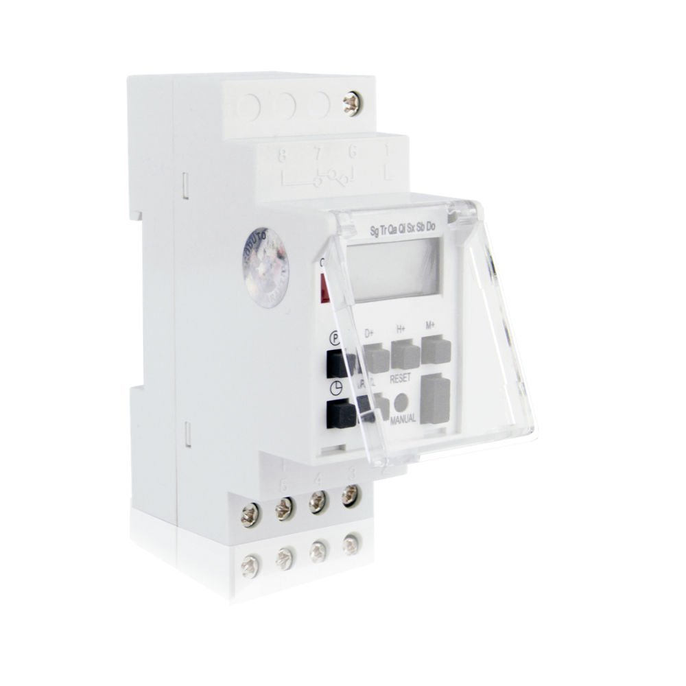programador digital tempo industrial 220v