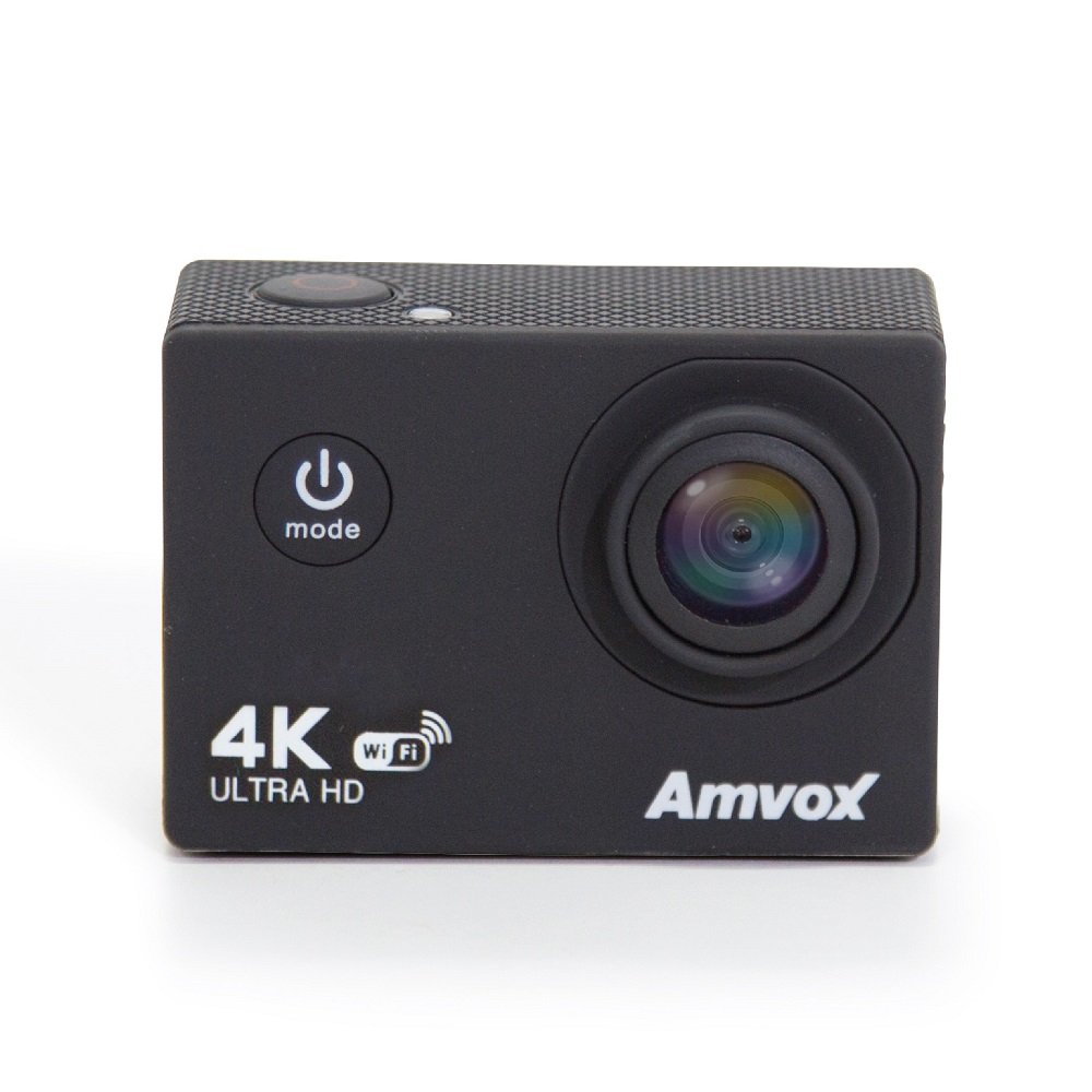 Câmera Digital Amvox Case A Prova DÁgua 4K Tela 2" LCD Wi-fi SD Bateria 900mAh ADC 840K