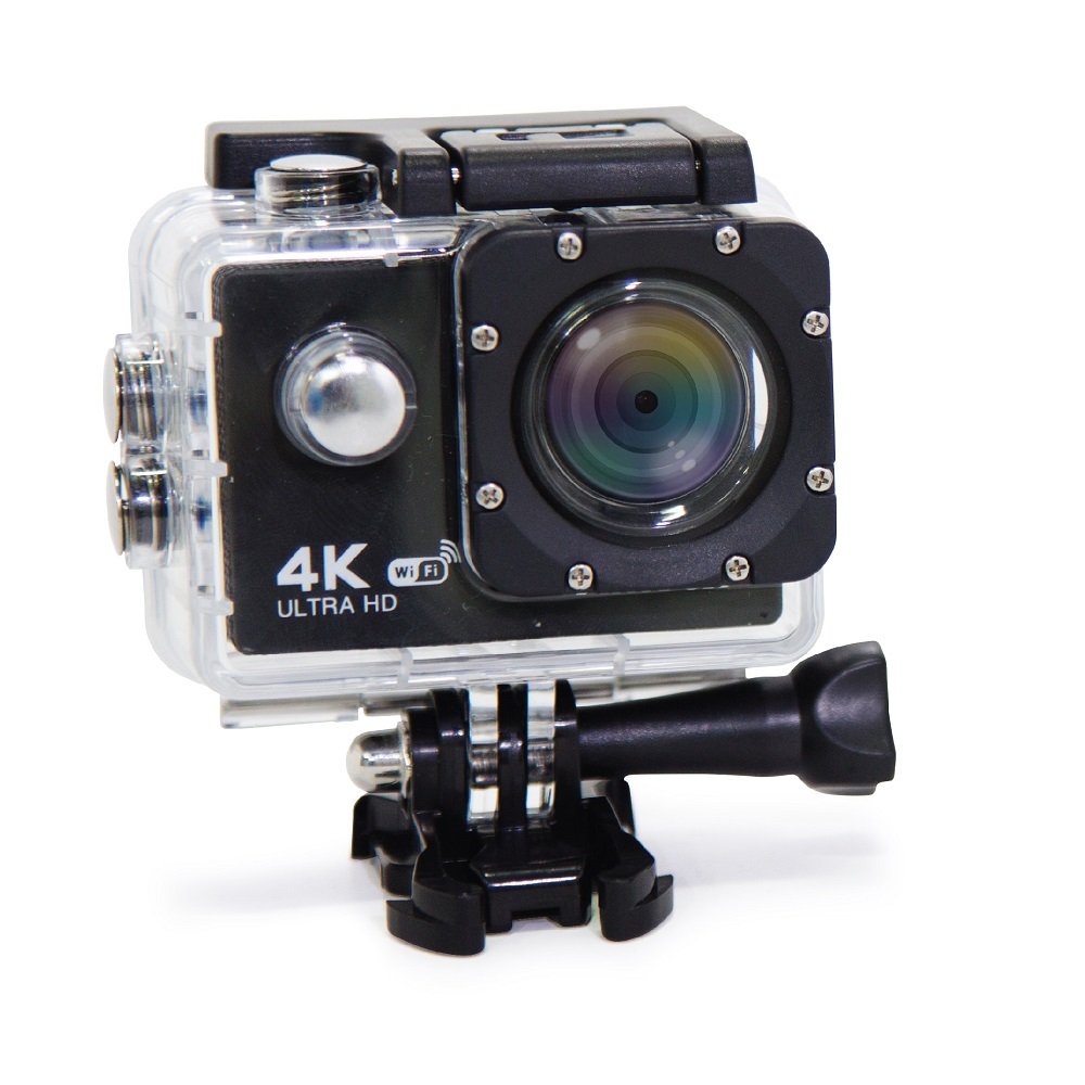 Câmera Digital Amvox Case A Prova DÁgua 4K Tela 2" LCD Wi-fi SD Bateria 900mAh ADC 840K