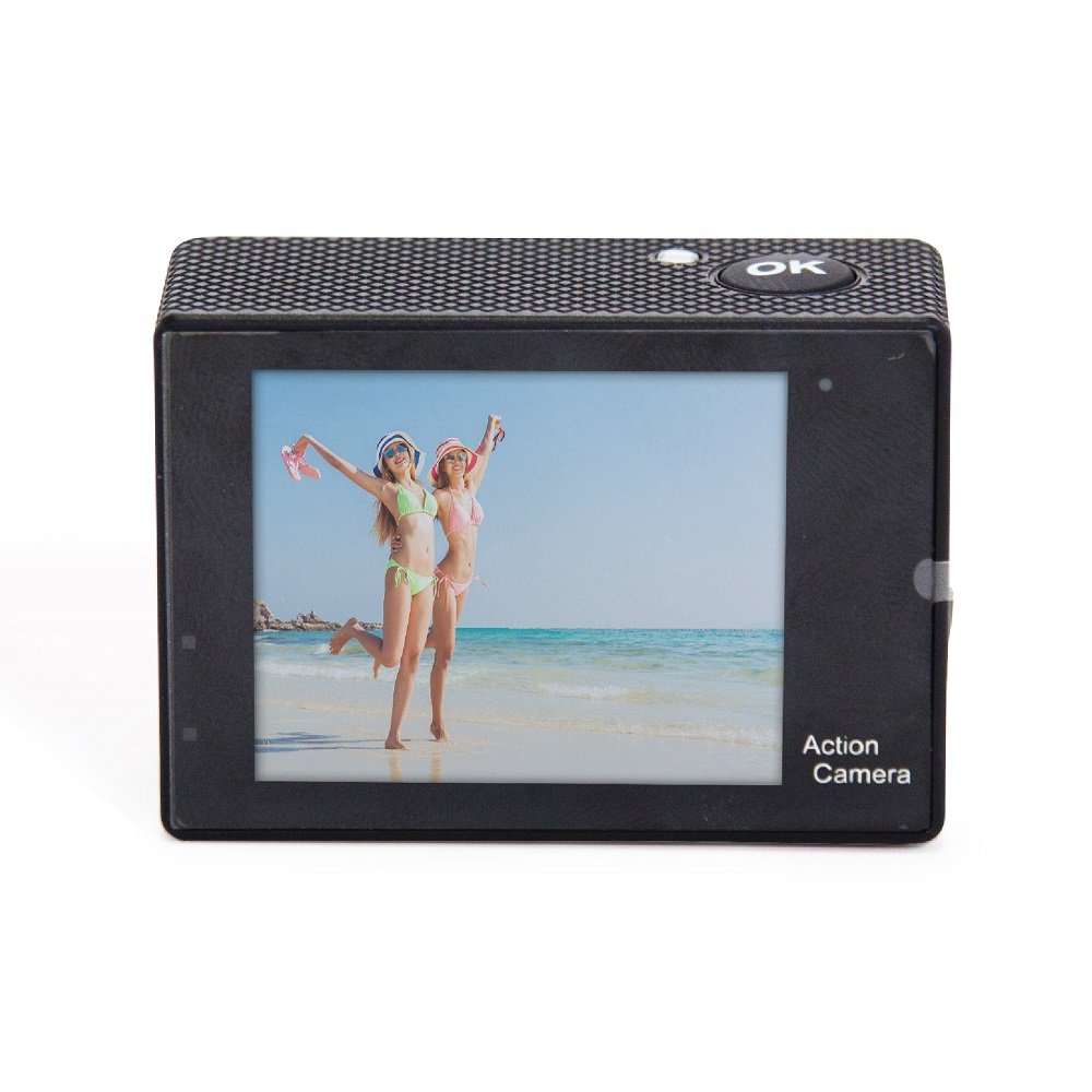 Câmera Digital Amvox Case A Prova DÁgua 4K Tela 2" LCD Wi-fi SD Bateria 900mAh ADC 840K