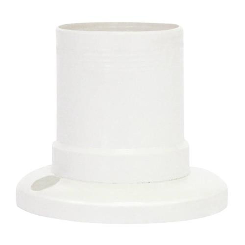 bocal fixo de teto termoplastico branco