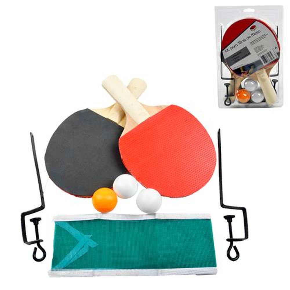 Kit Ping Pong Com Bolinha