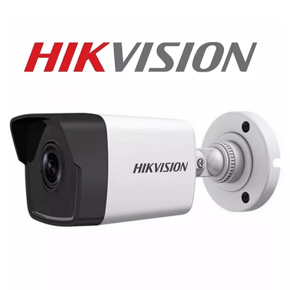 Camera Ip 1mp Bullet 2.8mm Metalica Ir30m Poe Roi Ip67 H.264 Dwdr 3d Dnr Dual Stream Ds-2cd1001-i Hikvision