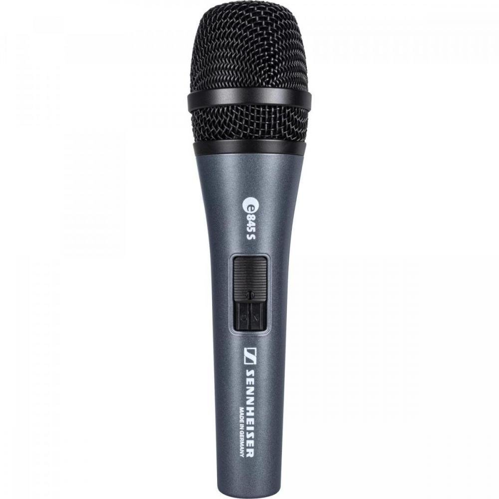 Microfone Dinâmico E845-S Super Cardióide Sennheiser