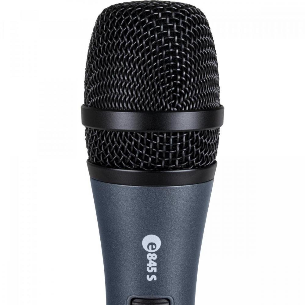 Microfone Dinâmico E845-S Super Cardióide Sennheiser