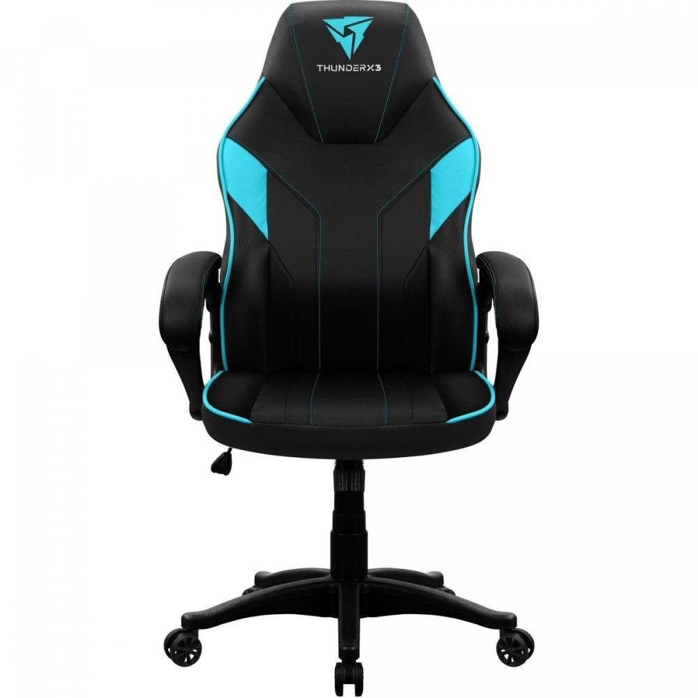 Cadeira Gamer Ec1 Black Cyan ThunderX3