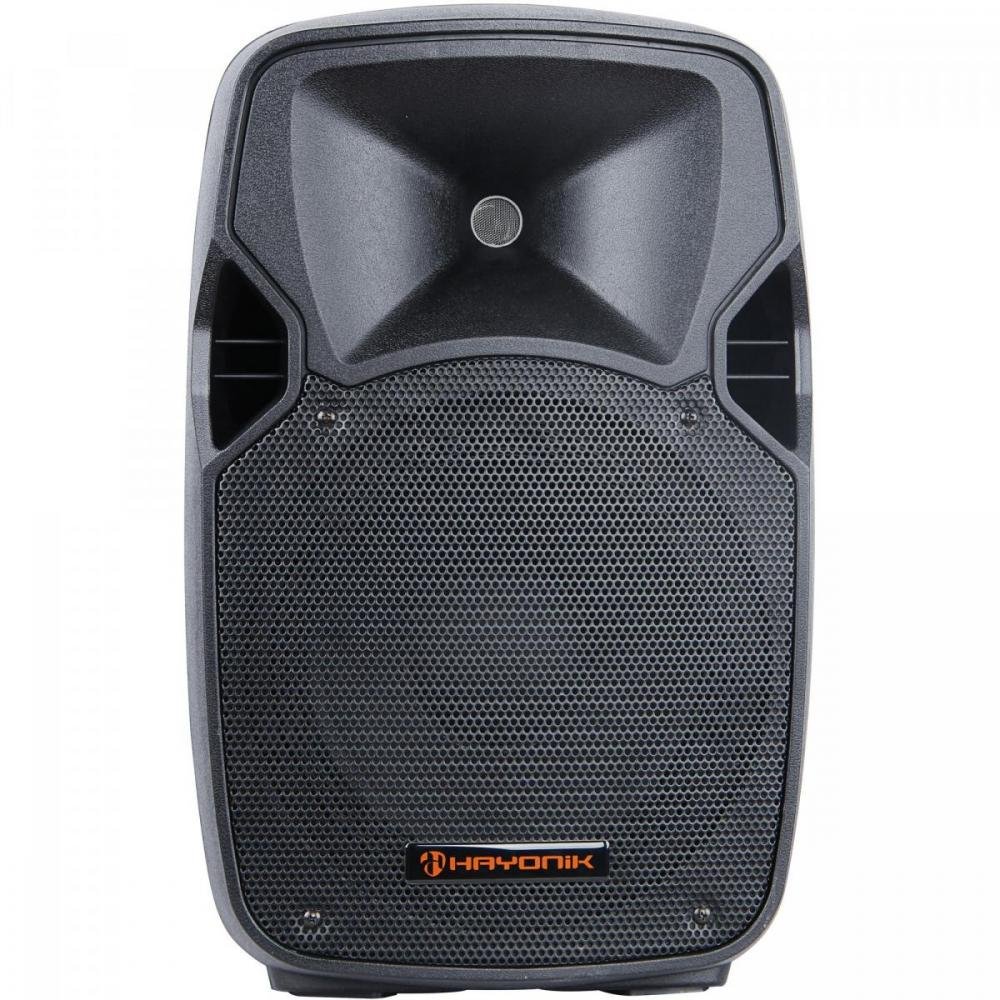 Caixa Acústica Ativa Bi-Amplificada Falante de 10" CPA 10200L 160W com Bluetooth Hayonik