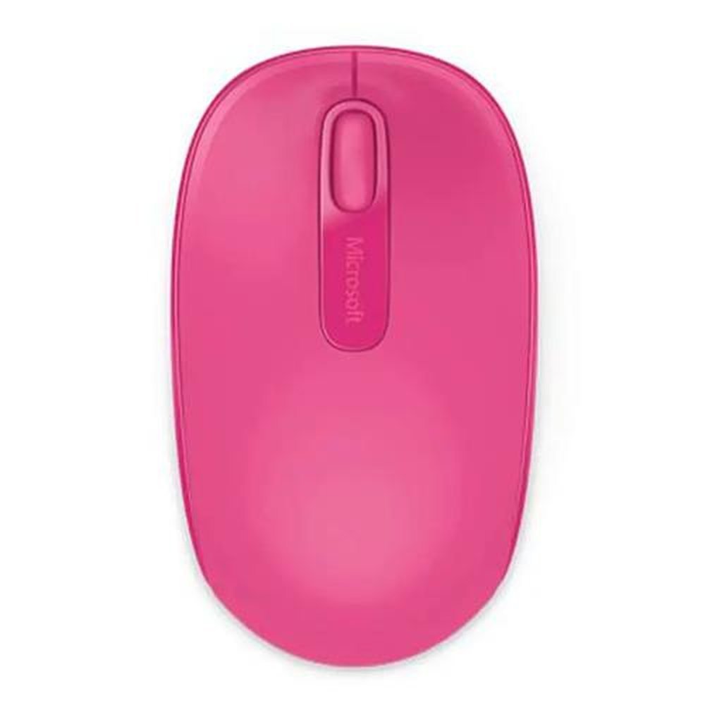 Mouse Óptico Sem Fio Microsoft 1850 3 Botões, Pink