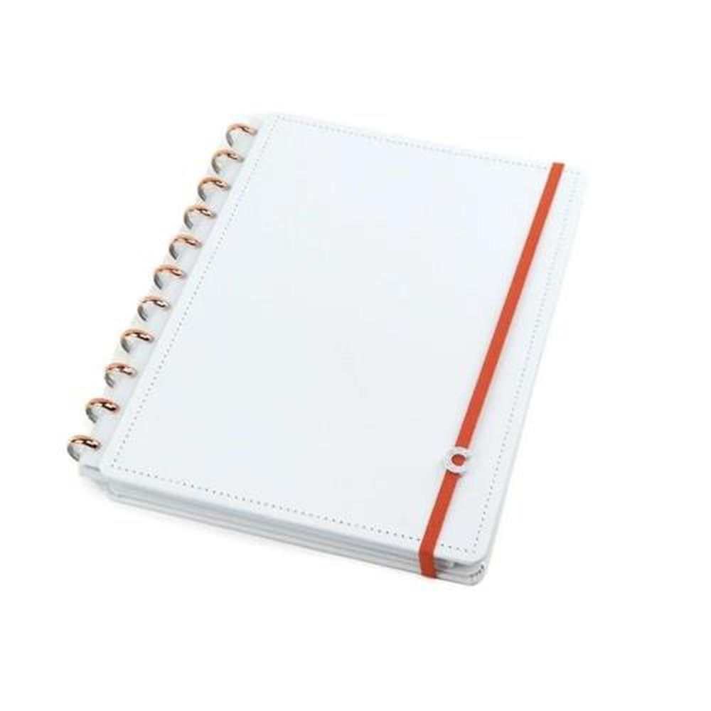 Caderno Inteligente All White - Médio
