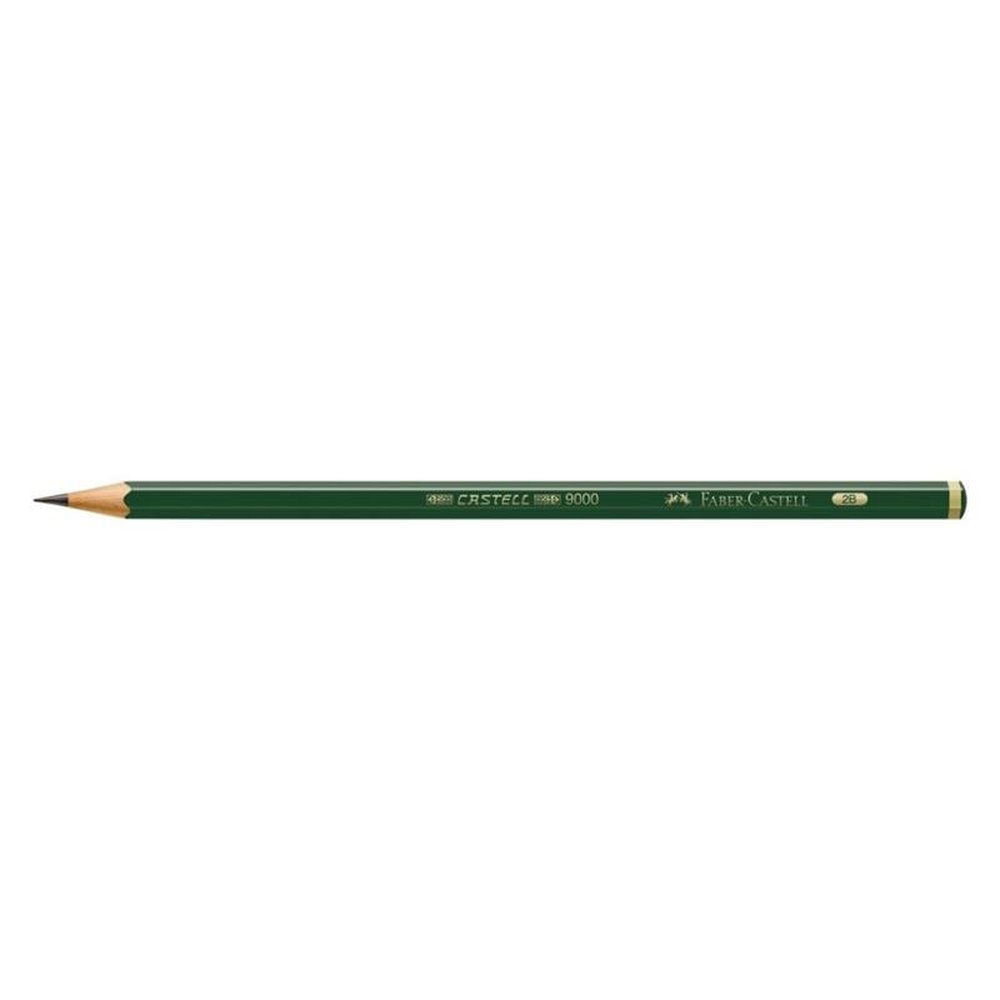 Ecolapis Grafite Alta Qualidade 9000 Faber-Castell 2B