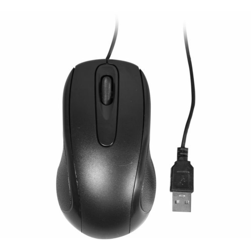Mouse k-mex mo-m235 usb preto 1200dpi optico
