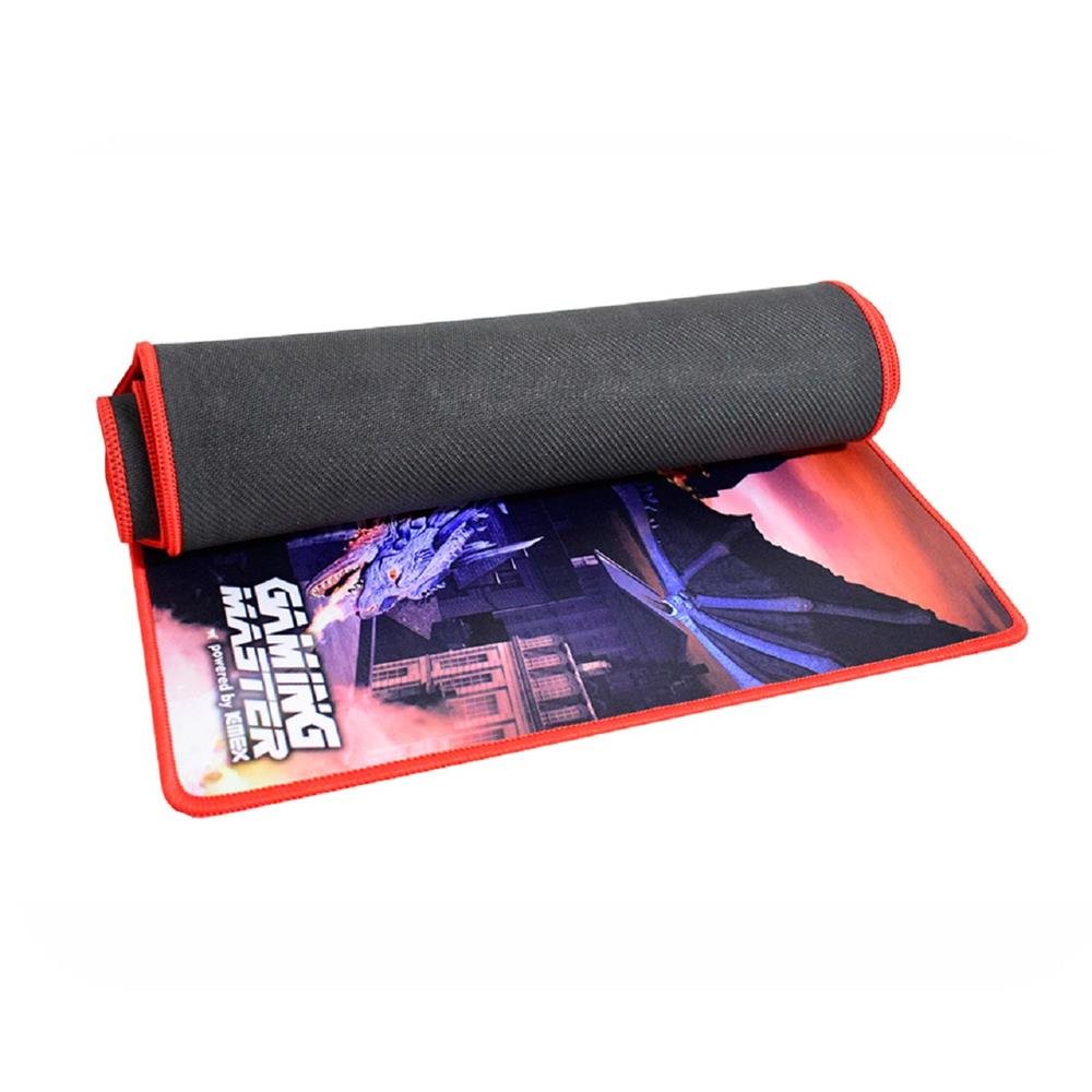 Mousepad Gamer K-Mex FX-X8235 Dragon, Extra Grande, 80x35cm, Estampado