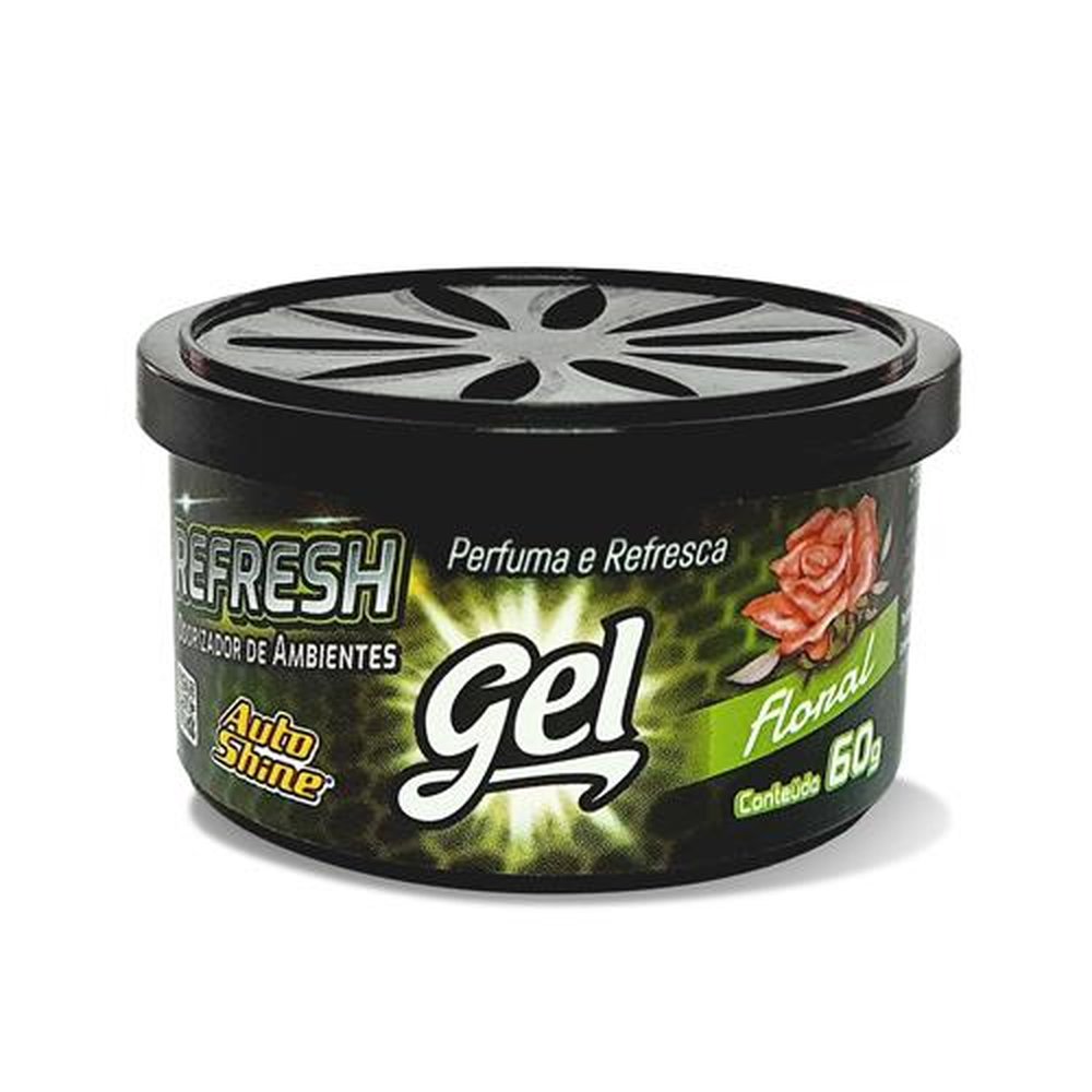Odorizador Gel Floral Autoshine 60g