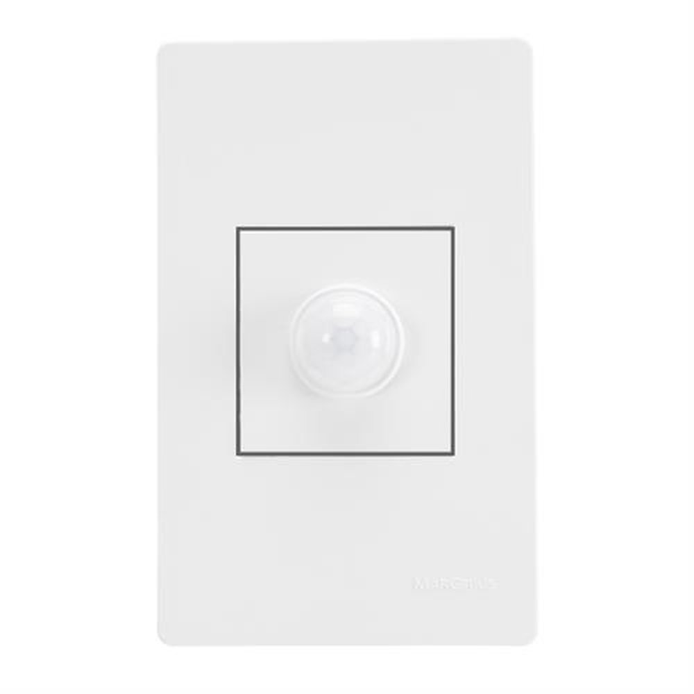 Conjunto Sensor Presença Modular Infiniti Branco Margirius