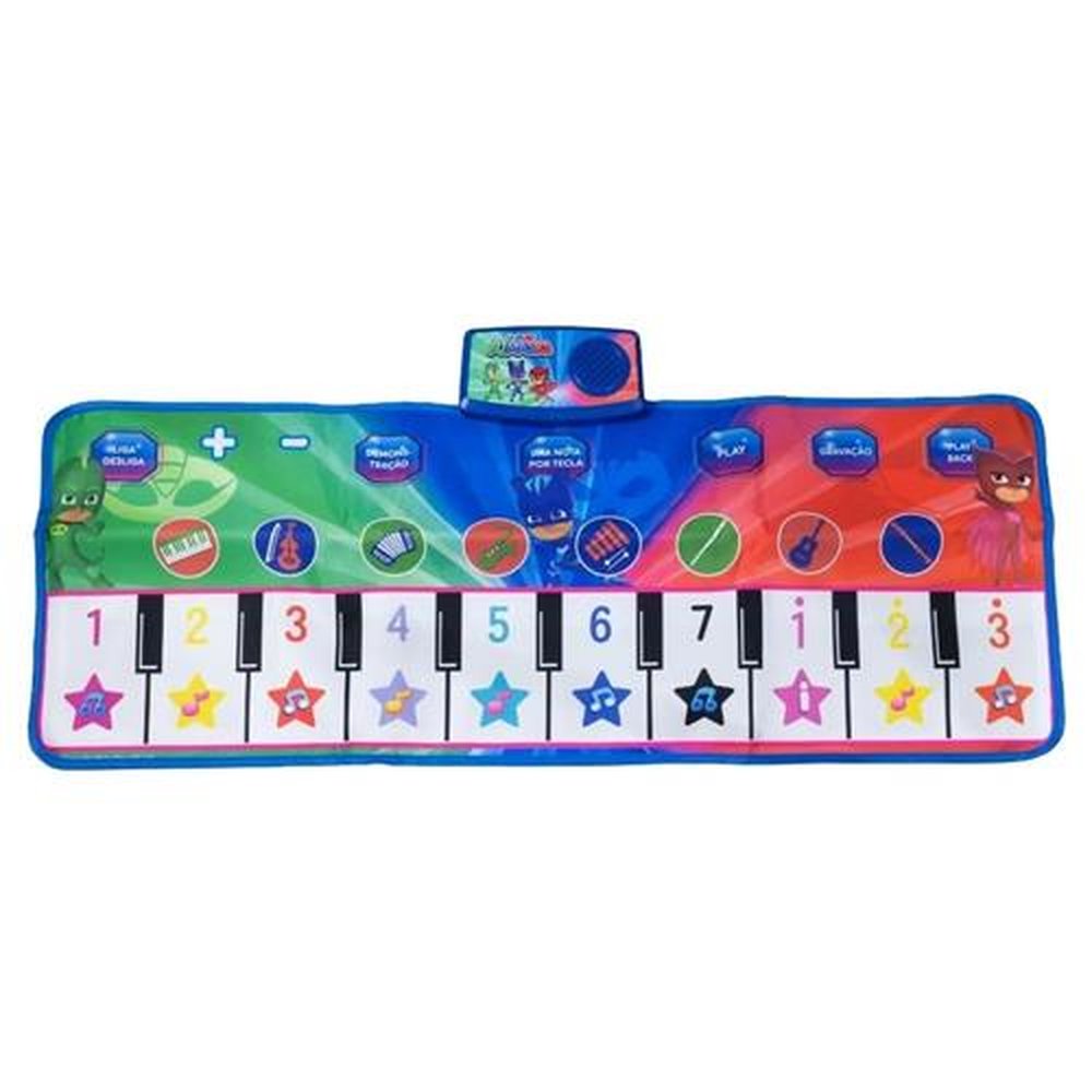 Instrumento Musical Tapete Piano PJMASKS