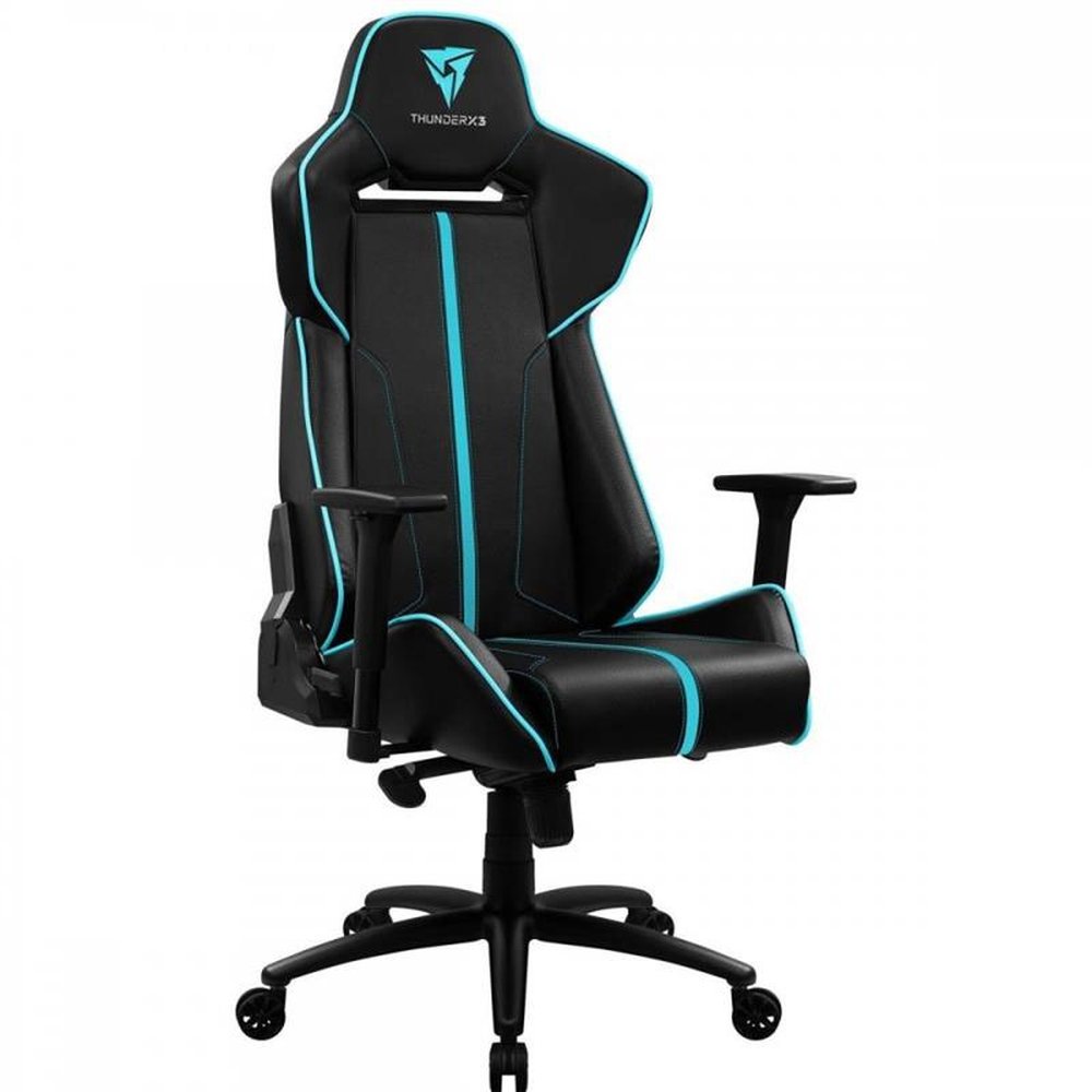 Cadeira Gamer Bc7 Larger 150kg Black Cyan ThunderX3