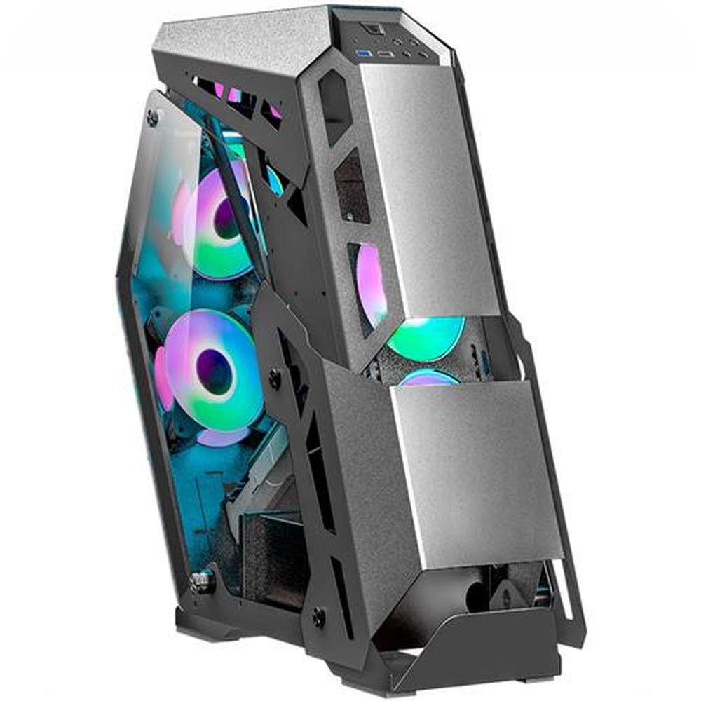 Gabinete Gamer K-mex Cg-04ba Stryker Preto - Cg04barh001cb0x