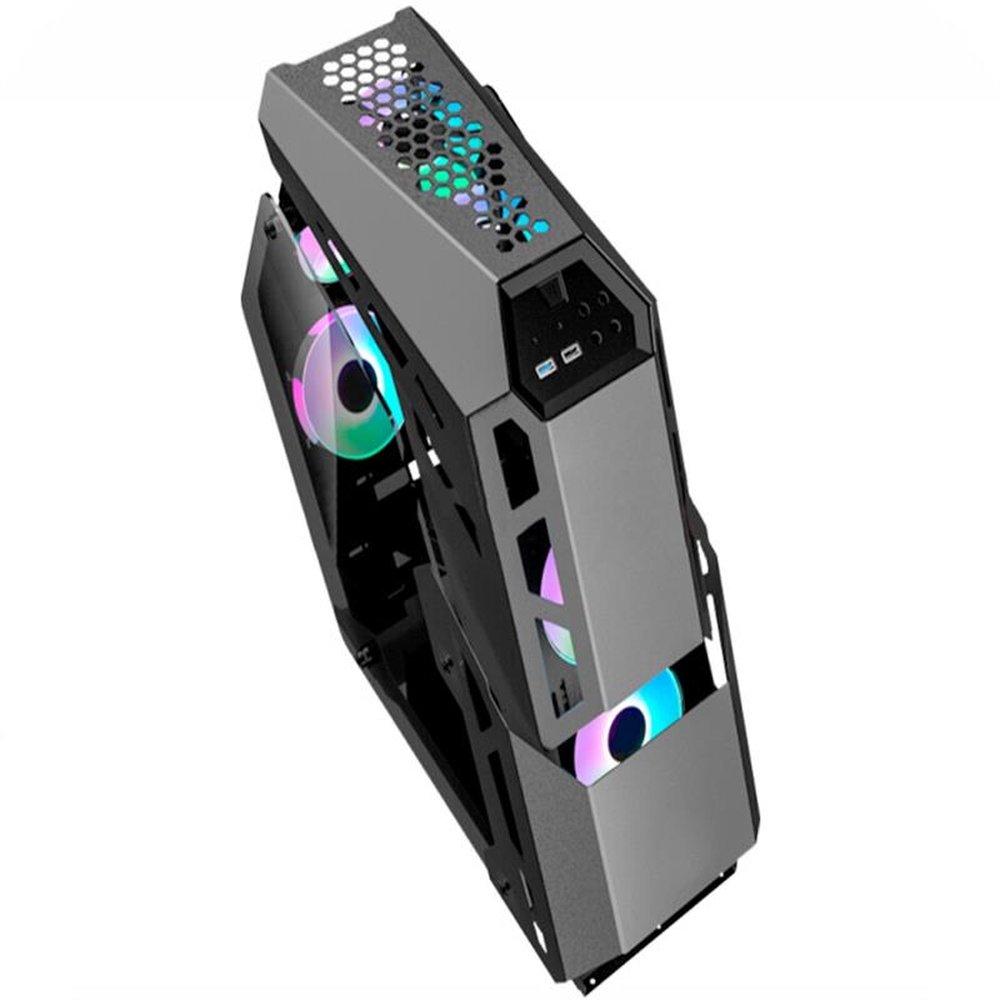 Gabinete Gamer K-mex Cg-04ba Stryker Preto - Cg04barh001cb0x