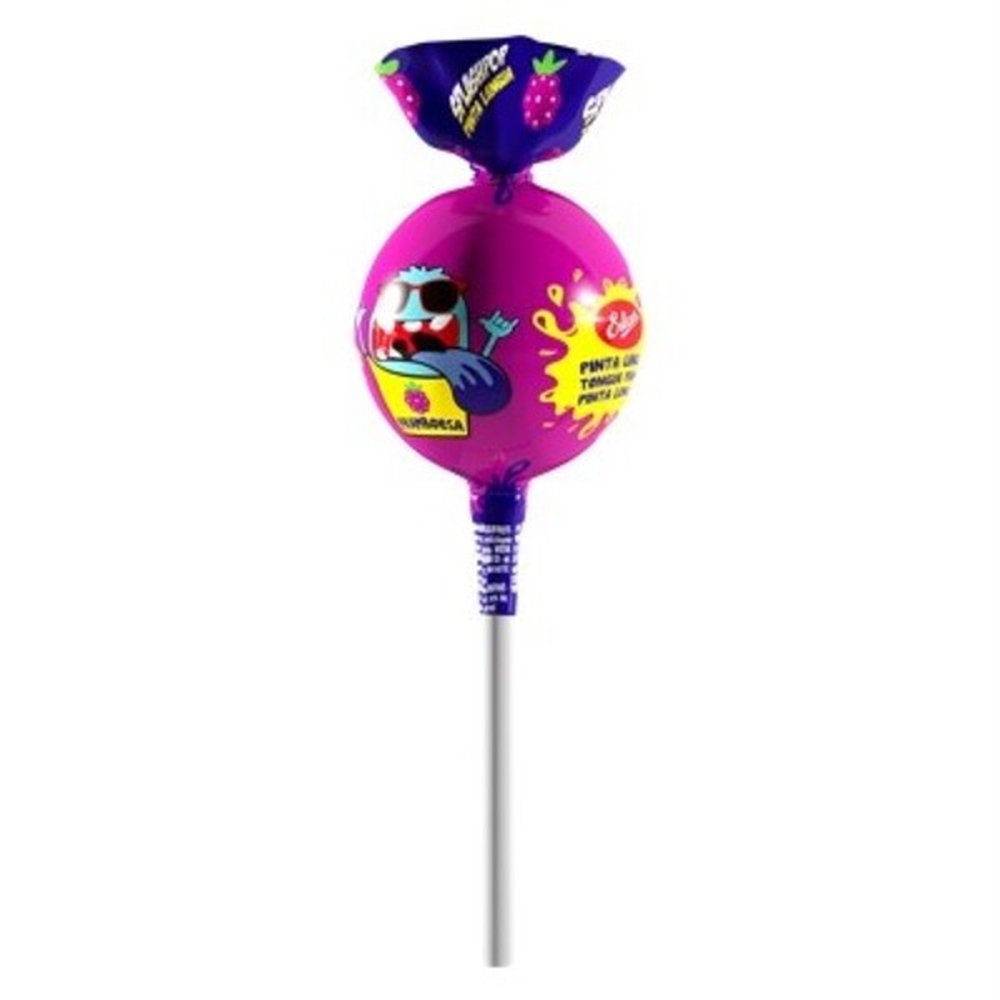 Pirulito Splashpop Pinta Lingua Embalagem com 36 Unidades de 120g