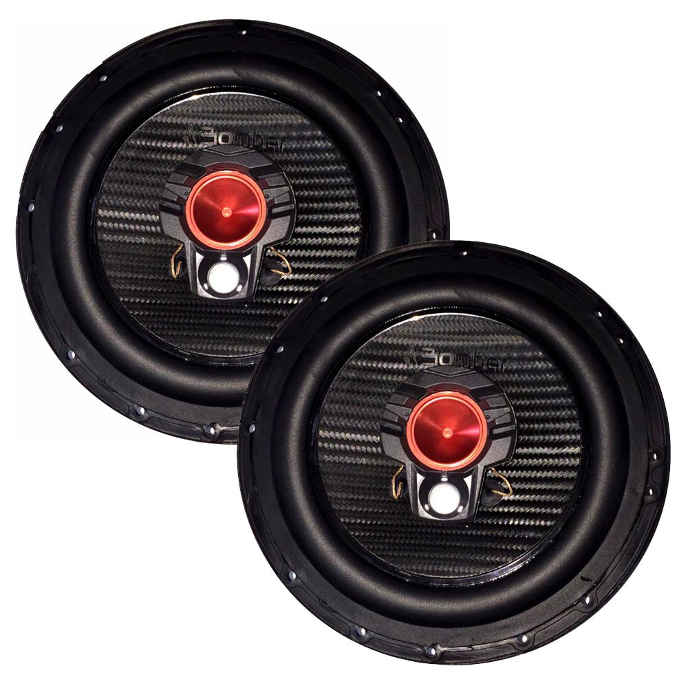 Par Alto Falante Porta Bomber 6 Polegadas 100 Rms Bbr6