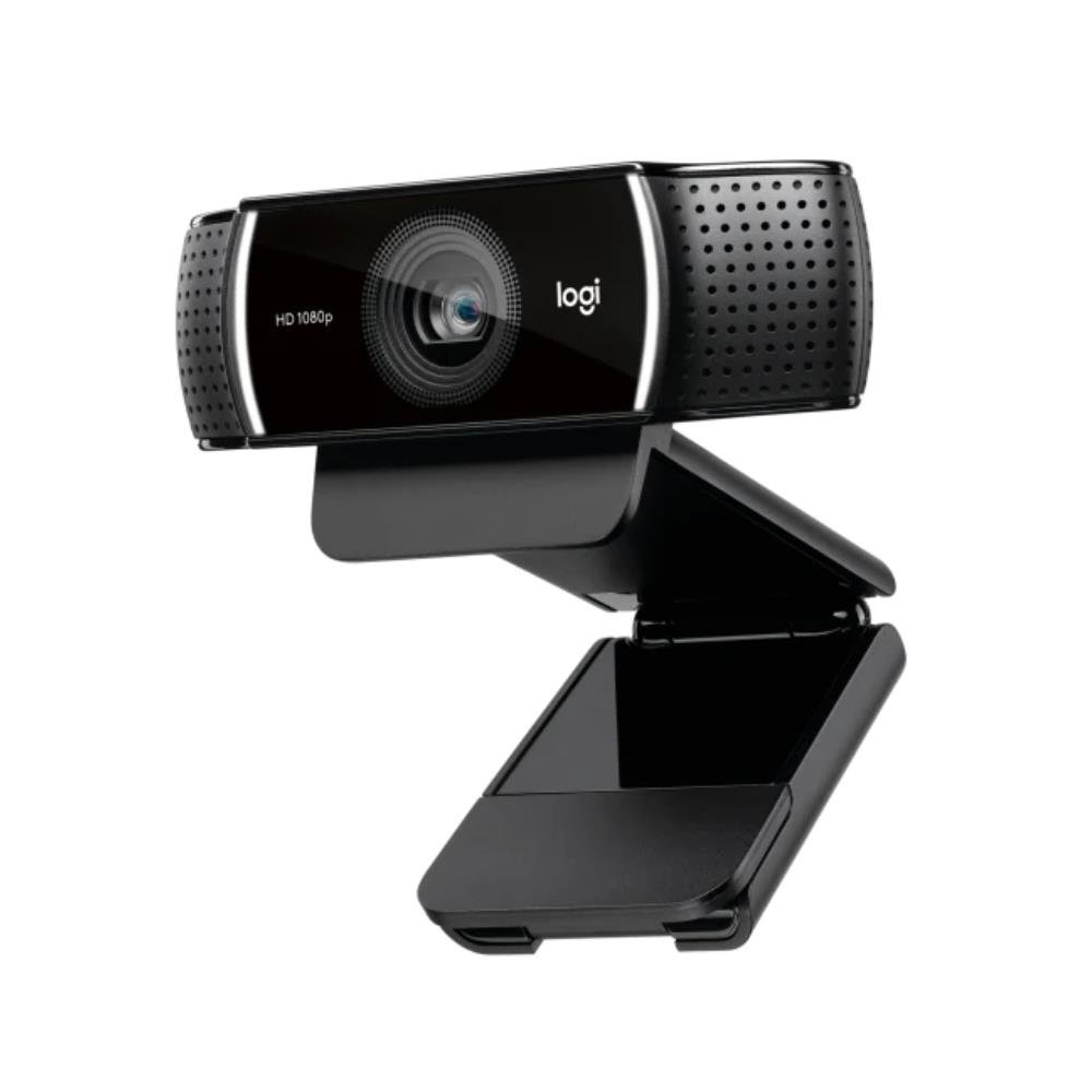 Webcam Full HD, Logitech C922 Pro Stream, com Microfone Embutido e Tripé Incluso, 1080p, Compatível Logitech Capture - 960-001087
