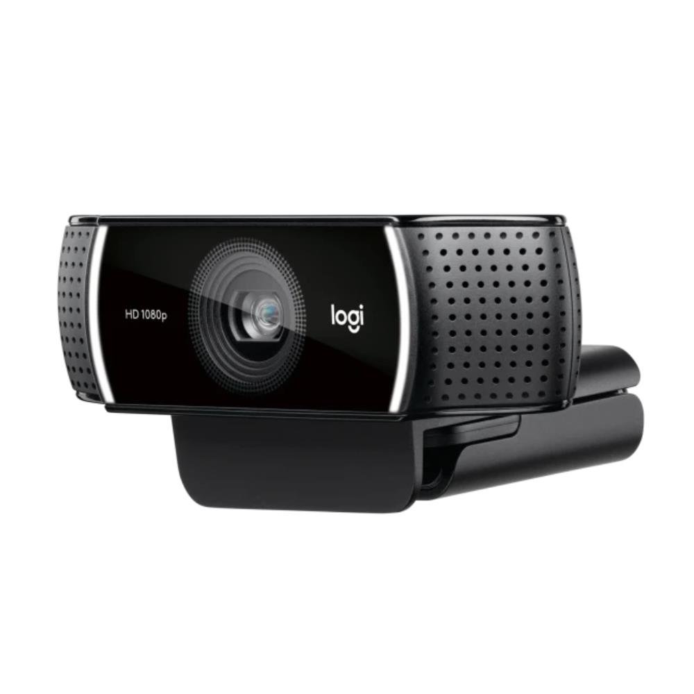 Webcam Full HD, Logitech C922 Pro Stream, com Microfone Embutido e Tripé Incluso, 1080p, Compatível Logitech Capture - 960-001087