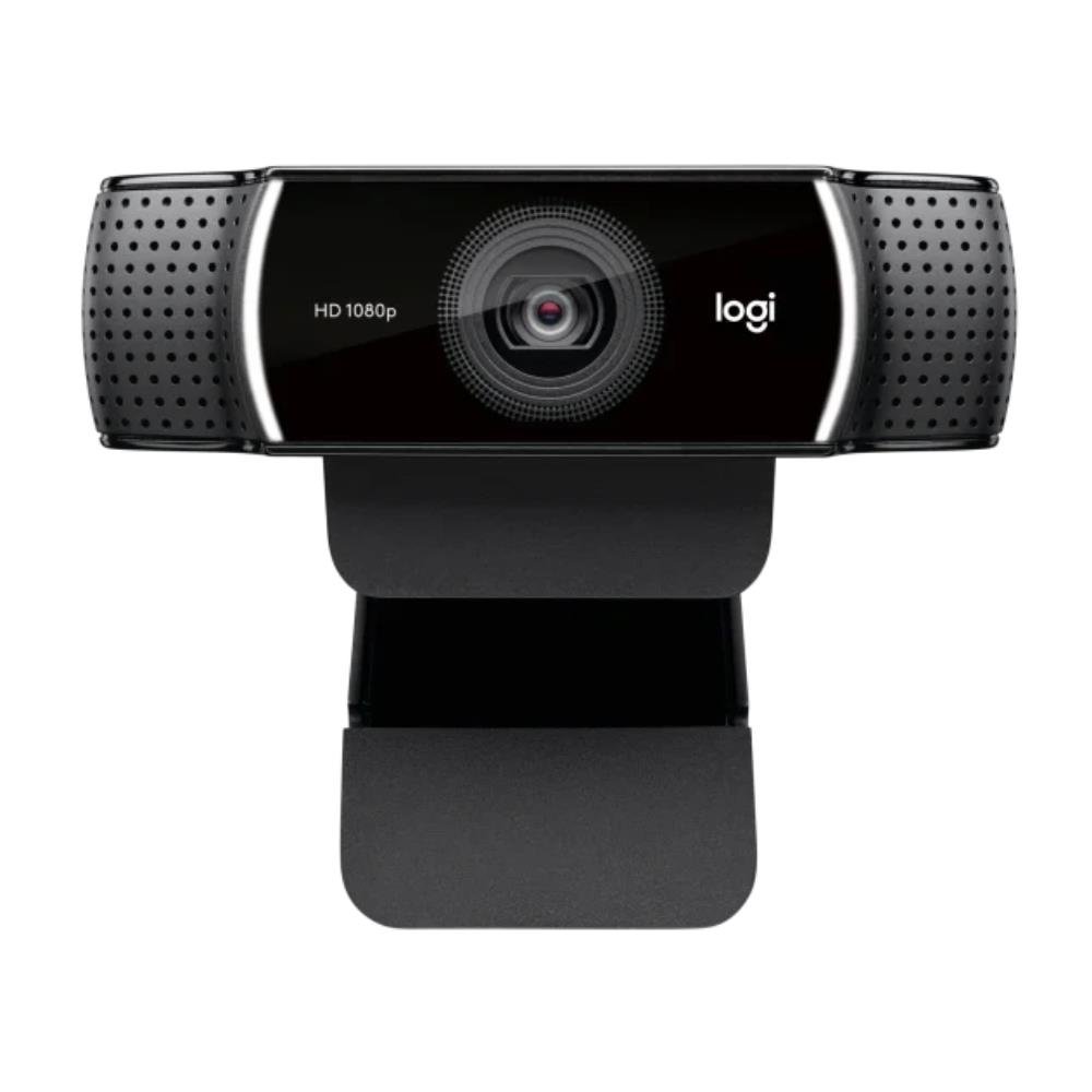 Webcam Full HD, Logitech C922 Pro Stream, com Microfone Embutido e Tripé Incluso, 1080p, Compatível Logitech Capture - 960-001087