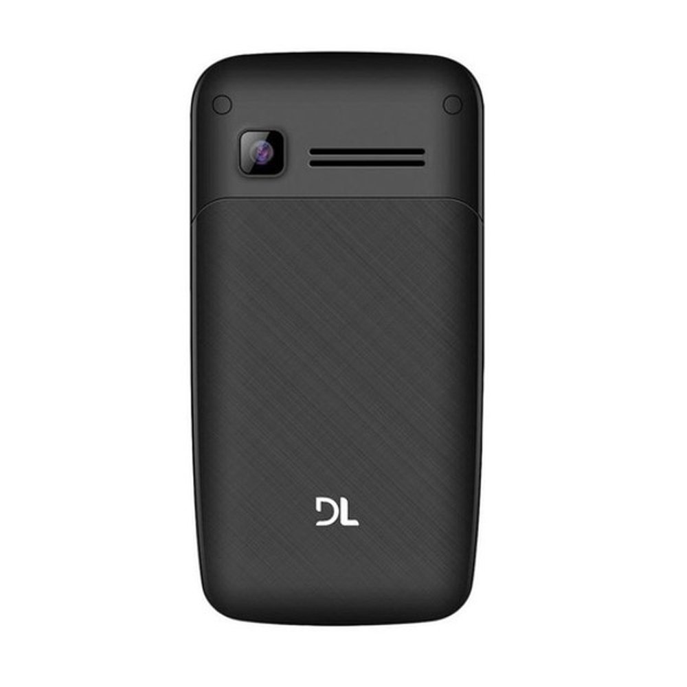 Celular Para Idosos Dl YC330 Dual Bateria Longa Duração Som Alto para idoso Preto