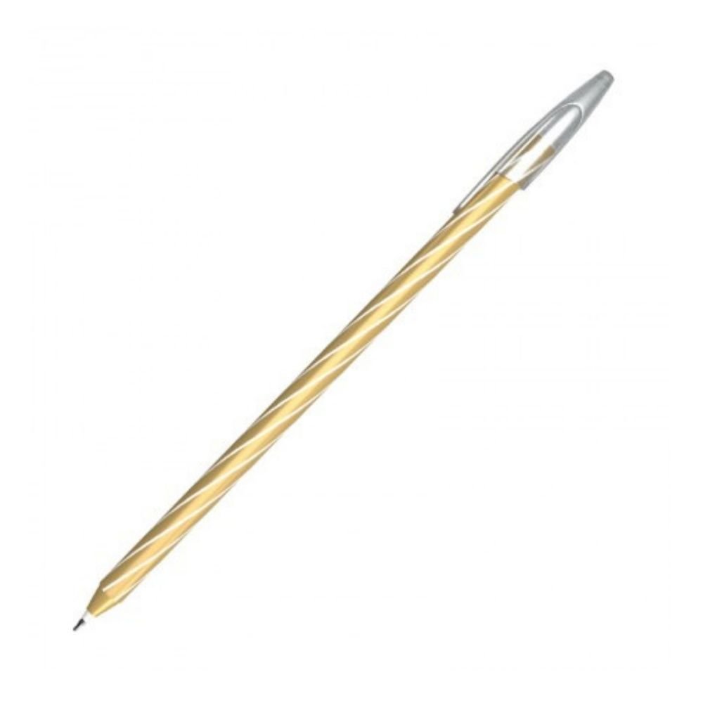 Caneta Esferográfica CIS Spiro Gem 0,7MM Ouro