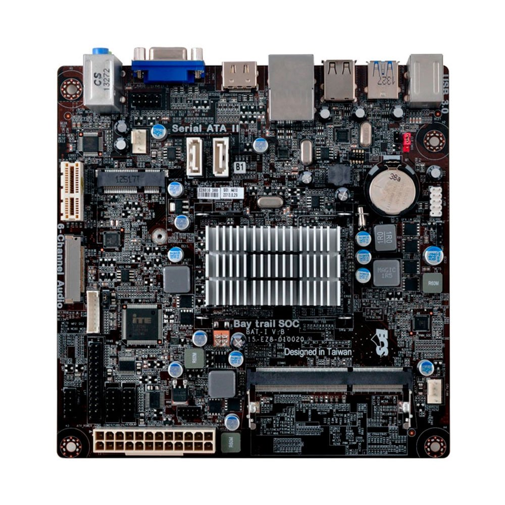 Placa Mãe Ipx1800 E2 Proces.Intel Chipset J1800 Integrado DDR3 Aud Realtek Alc662 6 - Pcware