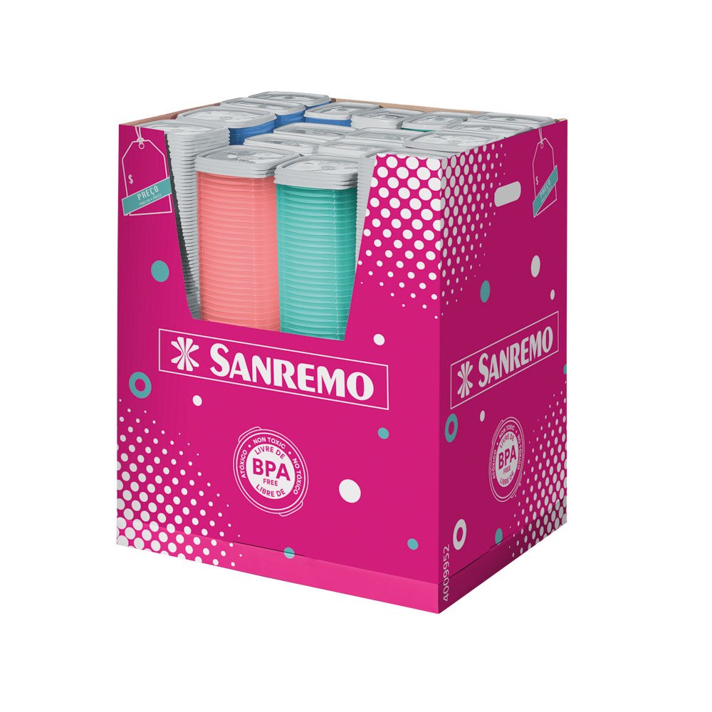 Potes Plasticos Diversos Sanremo Container Promocional