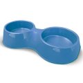 Comedouro Plastico Pop Duplo Furacao Pet N3 - 2.000 Ml (azul)