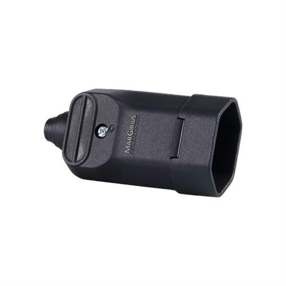 Tomada Desmontável Tmd2-3 Preto Margirius