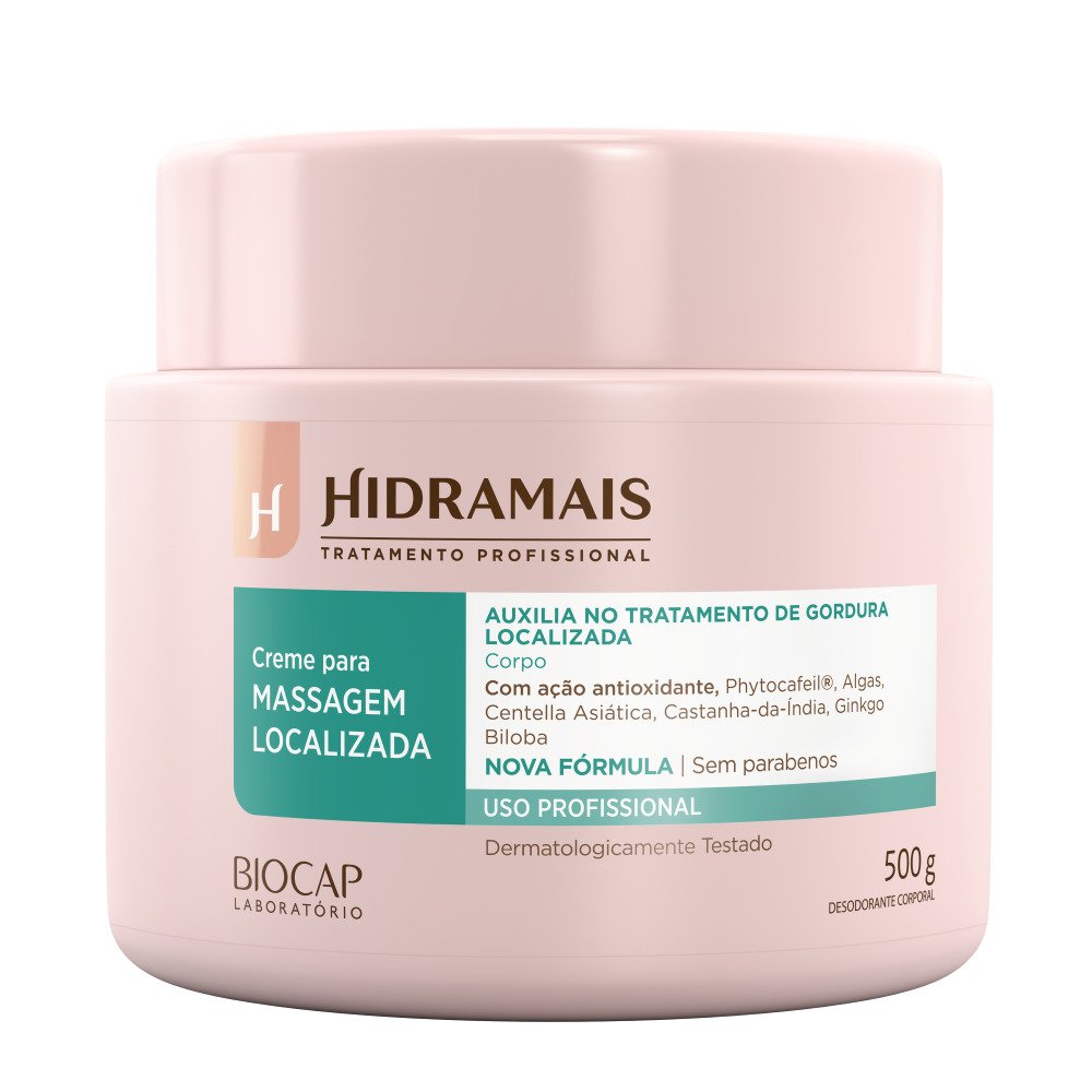 Creme de Massagem Hidramais Localizada 500 G