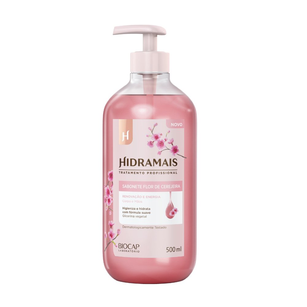 Sabonete Líquido Hidramais Flor de Cerejeira 500 ml