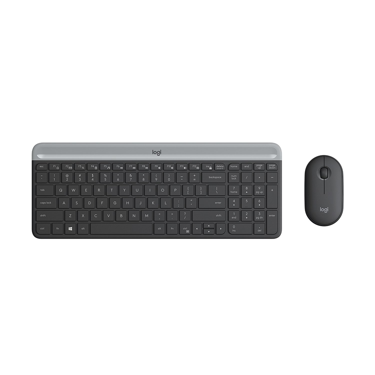 Kit Teclado e Mouse Logitech MK470 sem Fio Preto