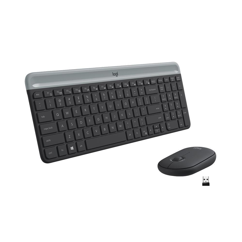 Combo Teclado E Mouse Sem Fio Logitech Mk470 - 920-009268
