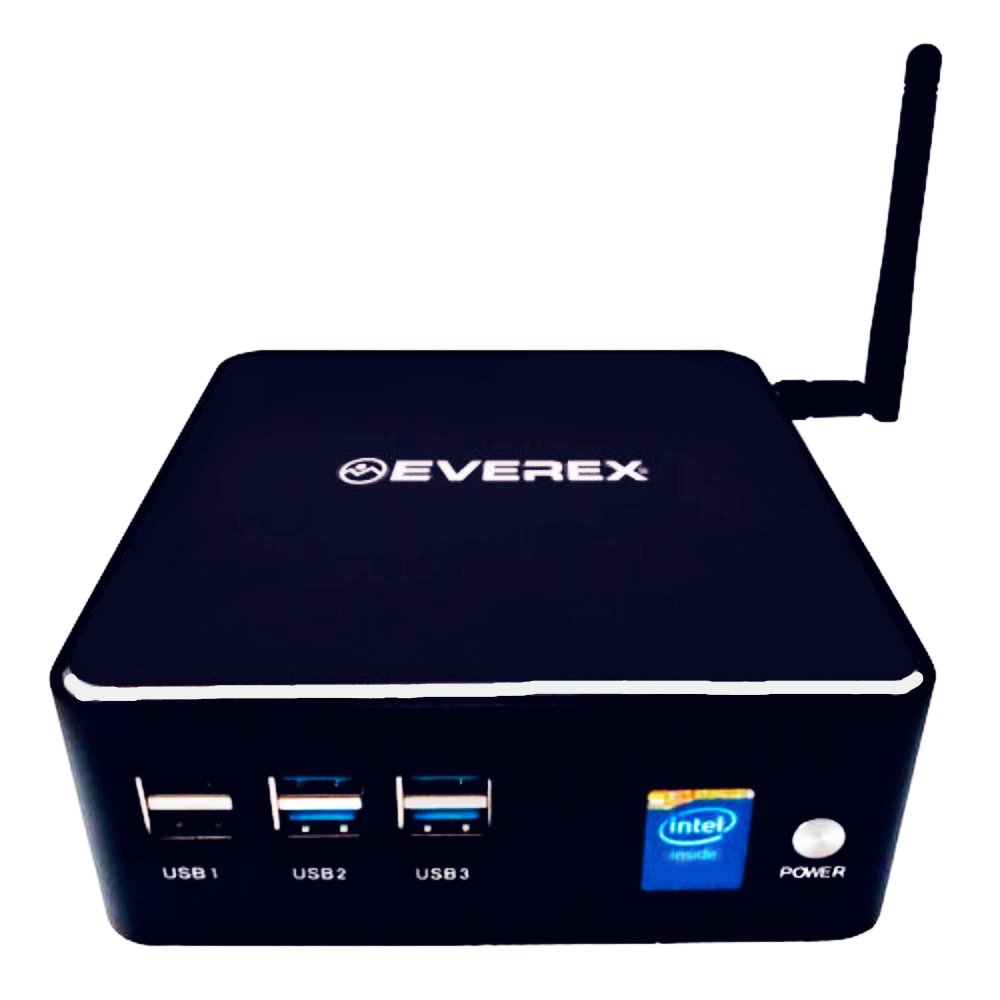 Mini PC NUC Intel Core i3-4010U, 4GB , 120 SSD e Windows 10 - Everex