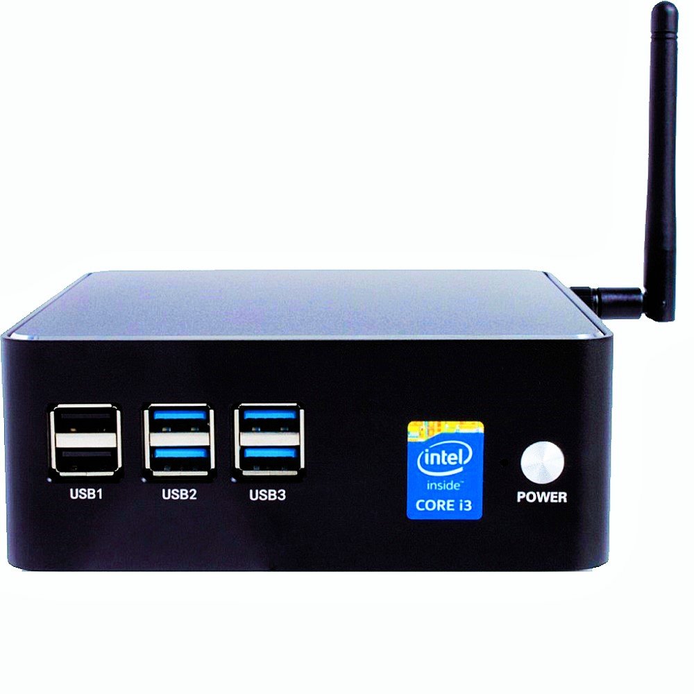 Mini PC NUC Intel Core i3-4010U, 4GB , 120 SSD e Windows 10 - Everex